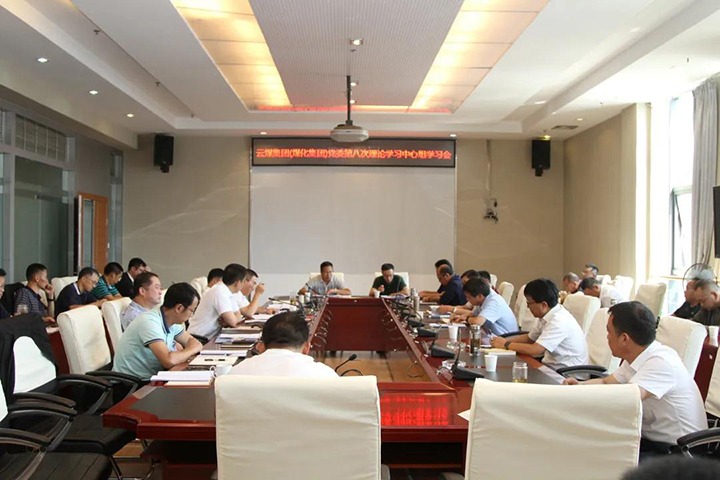 云煤（万利官网）集团党委开展2021年第八次党委理论学习中心组集中学习