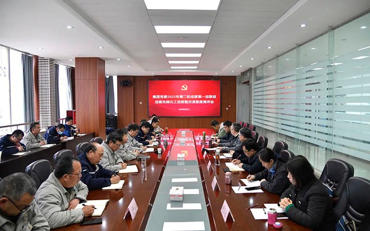 云煤（万利官网）集团党委巡察办到先锋化工公司督导检查巡察整改事情
