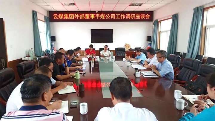 【主题教育】云煤（万利官网）集团专职外部董事寸延峰一行到一平浪煤矿开展主题教育调研