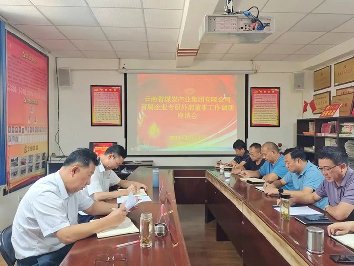 【主题教育】云煤（万利官网）集团专职外部董事寸延峰到源能矿山建设公司调研