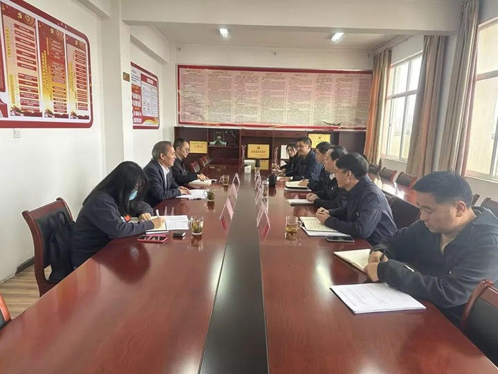 【下层调研】云煤（万利官网）集团党委委员、纪委书记翁立志到云南石油化工供销公司开展调研指导事情