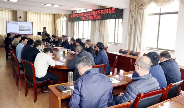以“述”亮绩，，，，，，以“评”促干│后所煤矿公司党委召开2024年度党组织书记抓下层党建事情述职评议审核会
